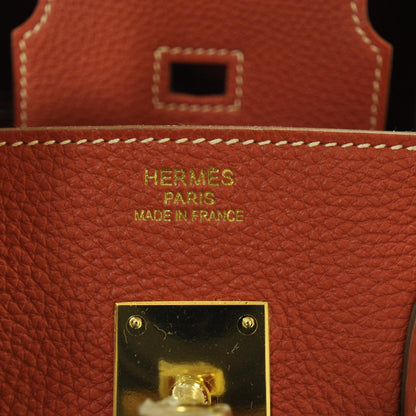 Hermes Togo Birkin 35 Sanguine 7 of 12