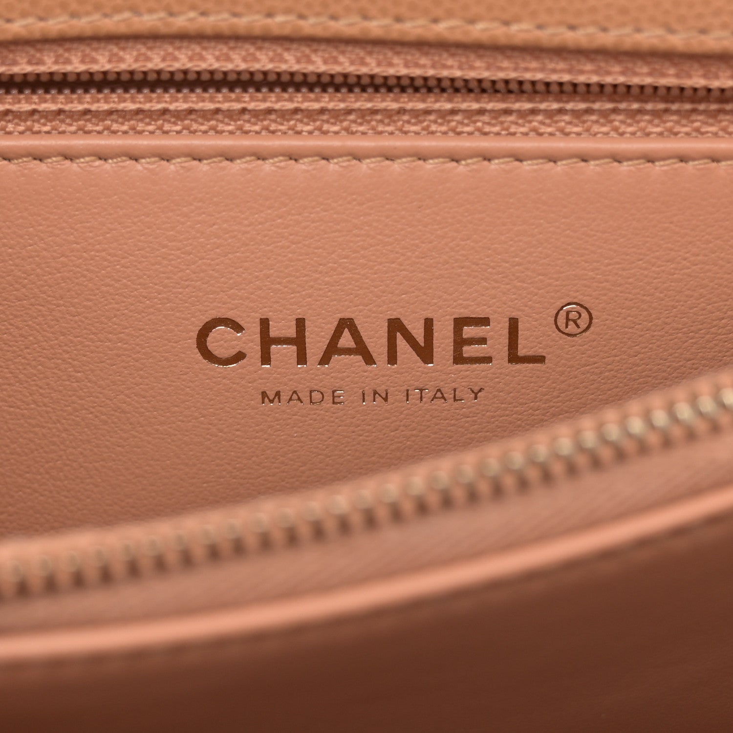 Chanel Caviar Quilted Small Coco Chain Handle Flap Brown 6 of 13