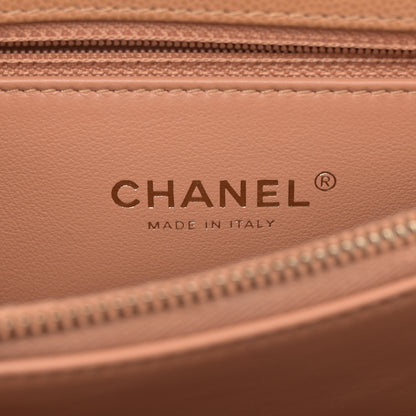 Chanel Caviar Quilted Small Coco Chain Handle Flap Brown 6 of 13