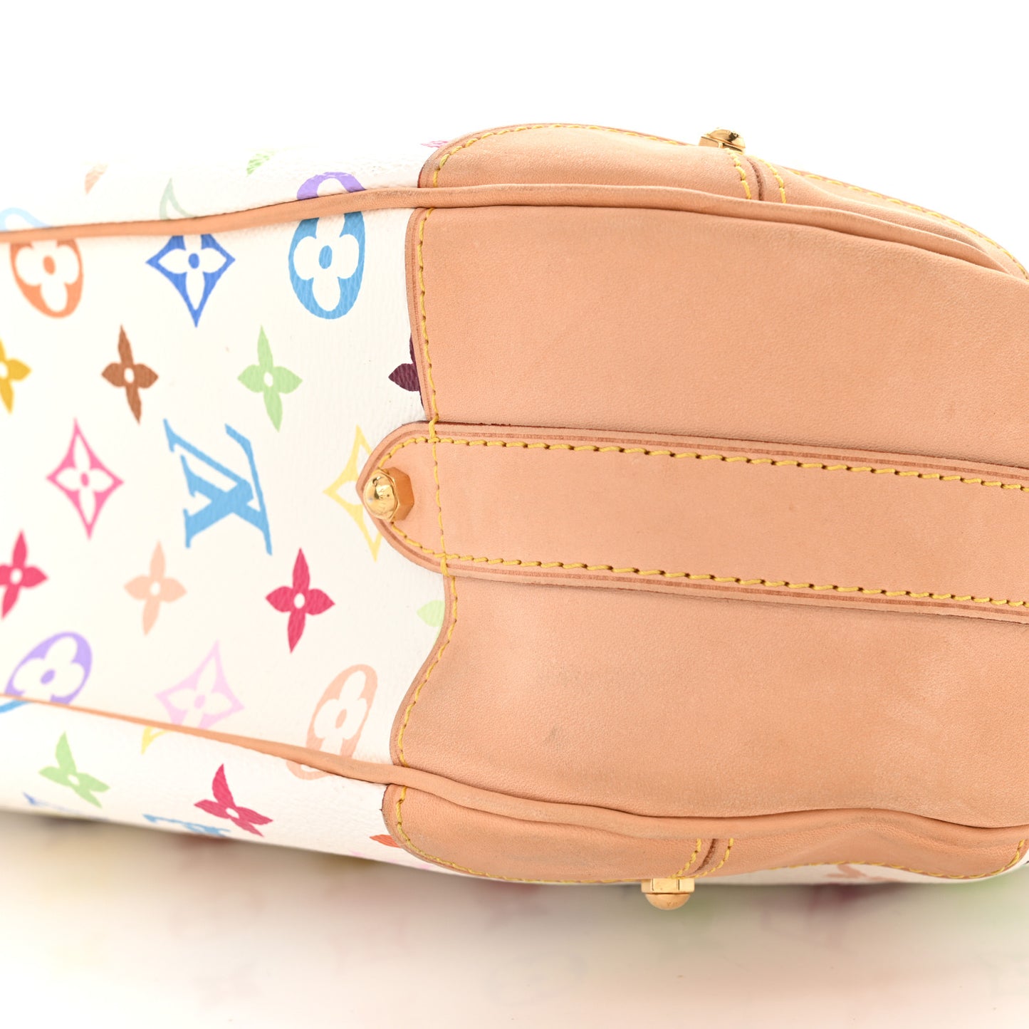 Monogram Multicolor Greta White