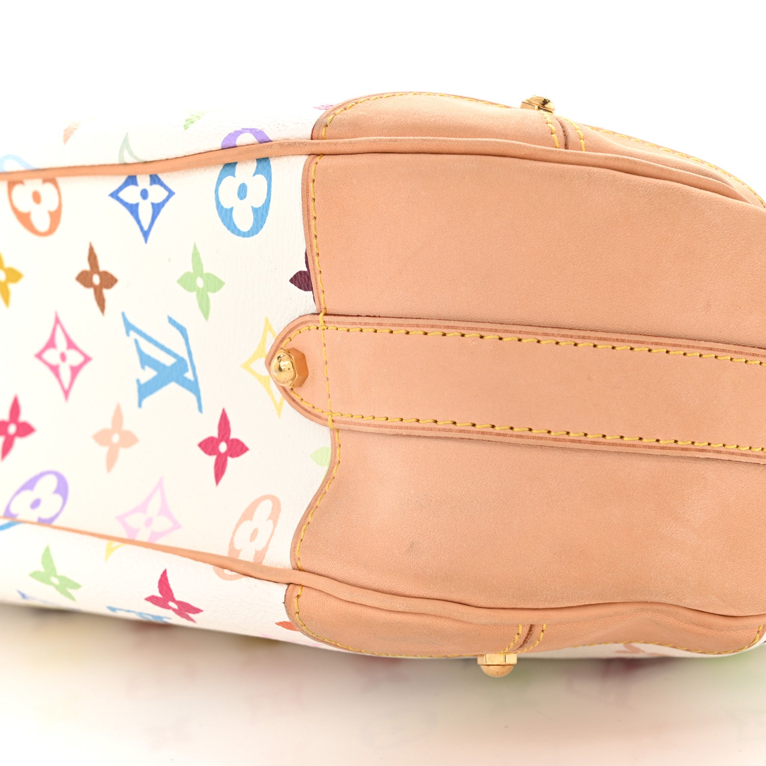 Louis Vuitton Monogram Multicolor Greta White 10 of 11