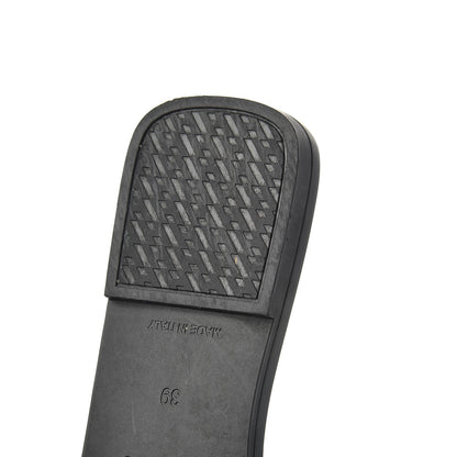 Hermes Rubber Aloha Sandals 39 Black 14 of 15