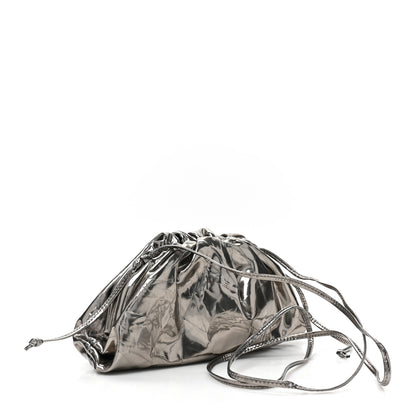 Bottega Veneta Metallic Crushed Calfskin The Mini Pouch Anchor 3 of 8