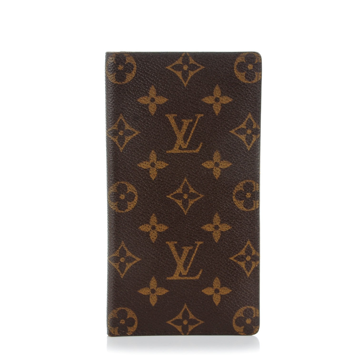 Louis Vuitton Monogram Porte Valeurs Checkbook Wallet 1 of 8