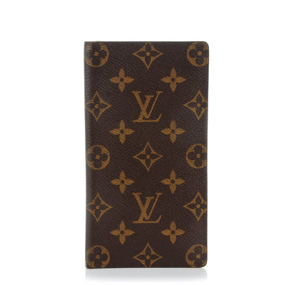 Louis Vuitton Monogram Porte Valeurs Checkbook Wallet 1 of 8