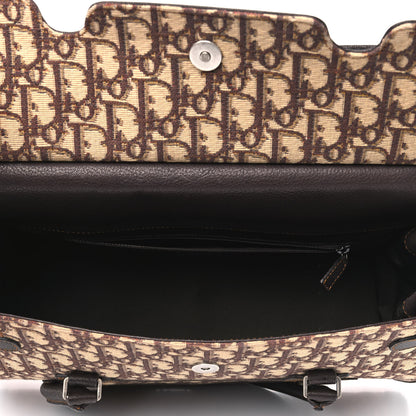 Christian Dior Monogram Medium Flight Tote Brown 4 of 6