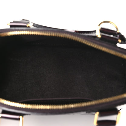 Louis Vuitton Vernis Alma BB Griotte 5 of 9