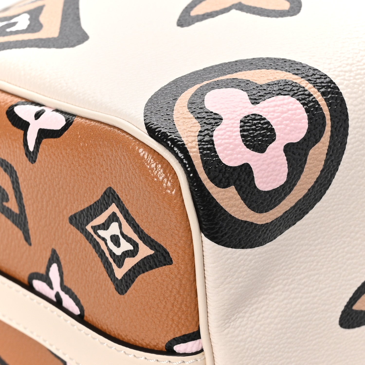 Louis Vuitton Monogram Giant Wild At Heart Speedy Bandouliere 25 Creme 8 of 11