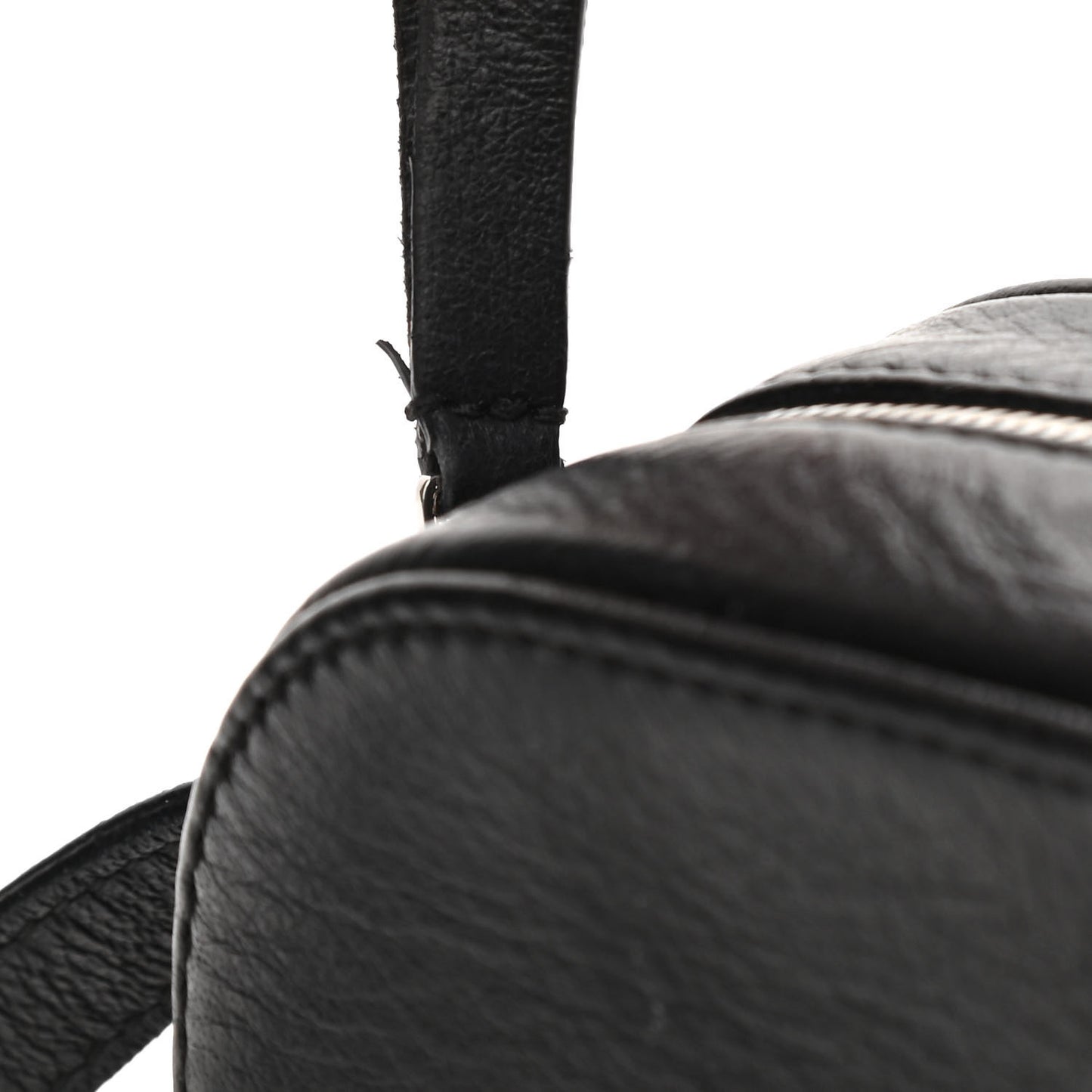 Calfskin Logo S Everyday Camera Bag Black