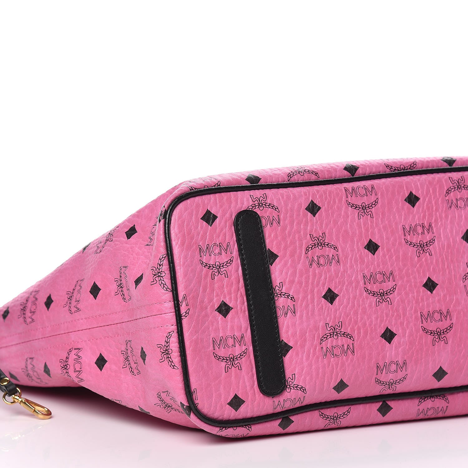 MCM Visetos Medium Reversible Liz Shopper Tote Pink 13 of 20