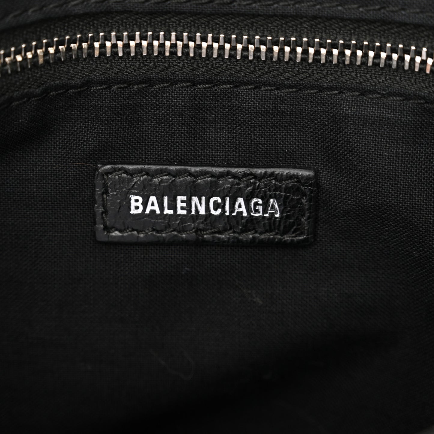 Agneau Classic Silver Hardware S City Black
