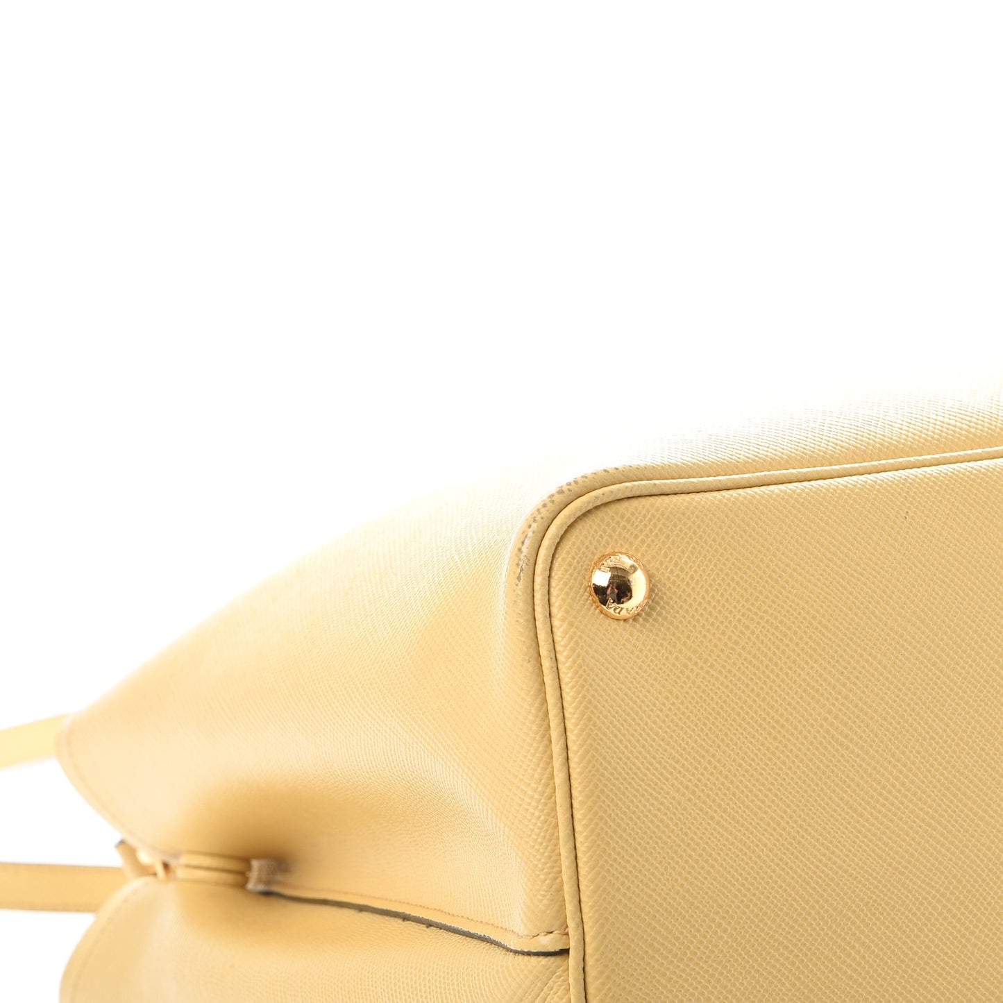 Saffiano Cuir Medium Double Bag Polline