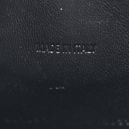 Balenciaga Shiny Calfskin Monochrome Crocodile Embossed Hourglass Top Handle Bag XS Black 7 of 13
