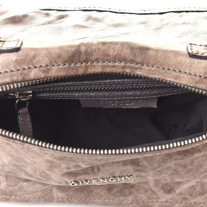 Givenchy Tumbled Sheepskin Mini Pandora Charcoal 7 of 8
