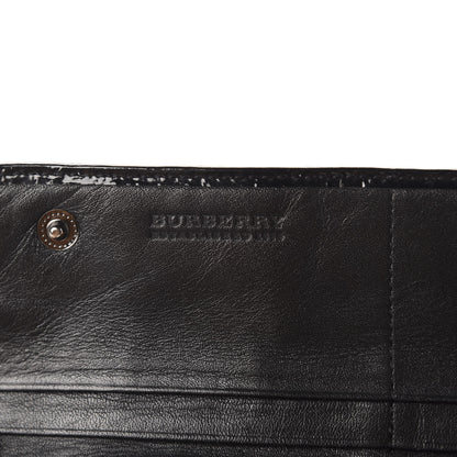 Burberry Beat Check Penrose Continental Wallet Black 11 of 12