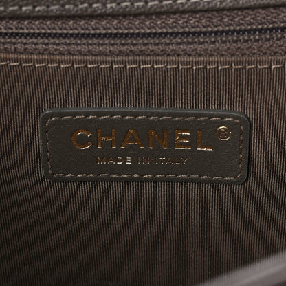 Chanel Caviar Quilted New Medium Boy Flap Khaki 5 of 7