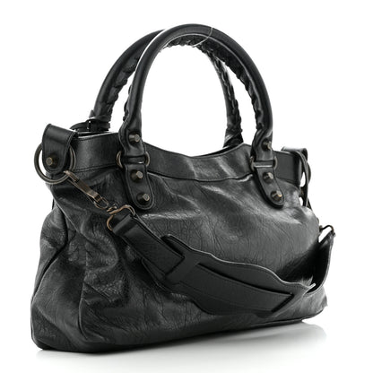 Balenciaga Agneau Classic Hardware First Black 3 of 12