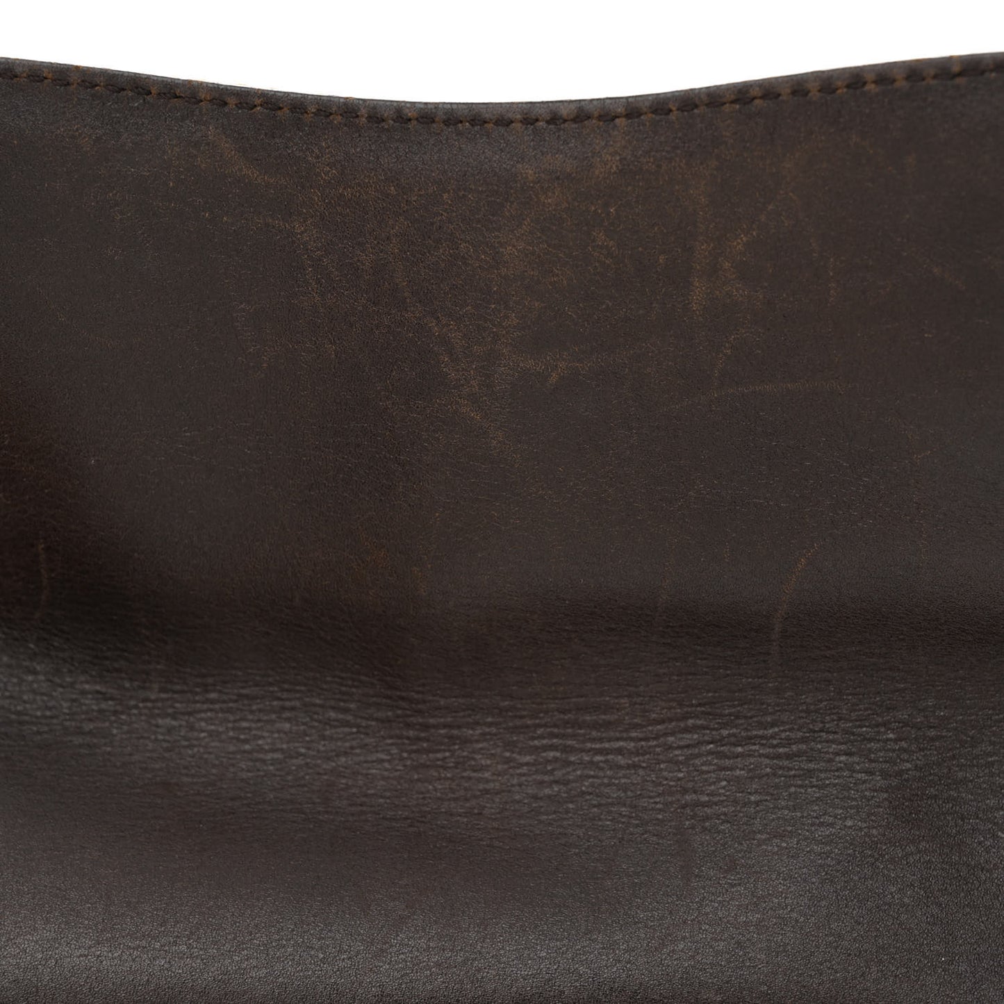 Monogram Studded Small Horsebit Clutch Dark Brown