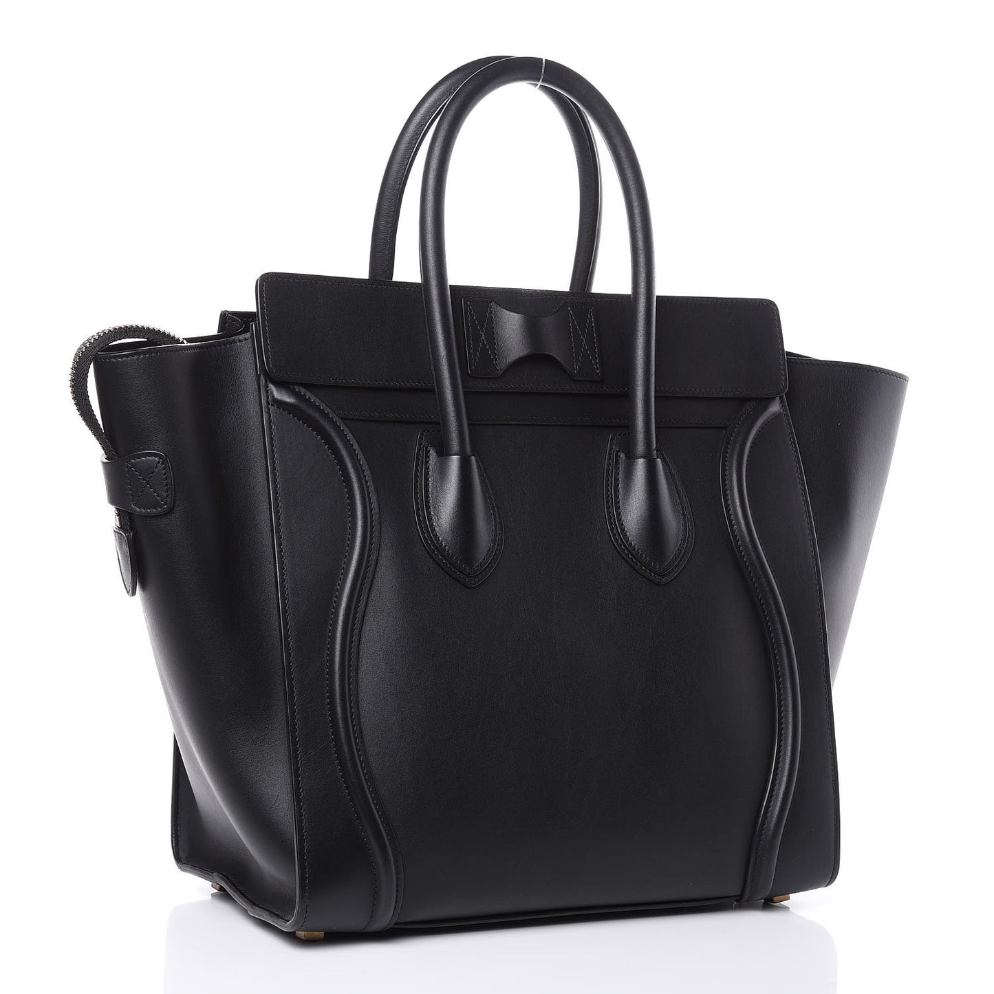 Smooth Calfskin Mini Luggage Black