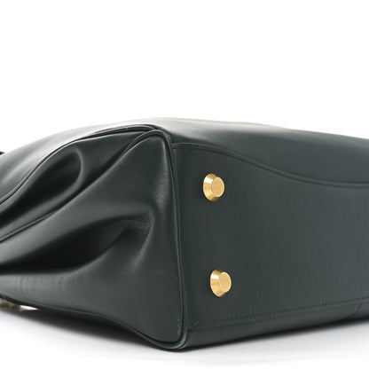 Balenciaga Natural Smooth Calfskin Medium Rodeo Top Handle Handbag Pine Green 8 of 9