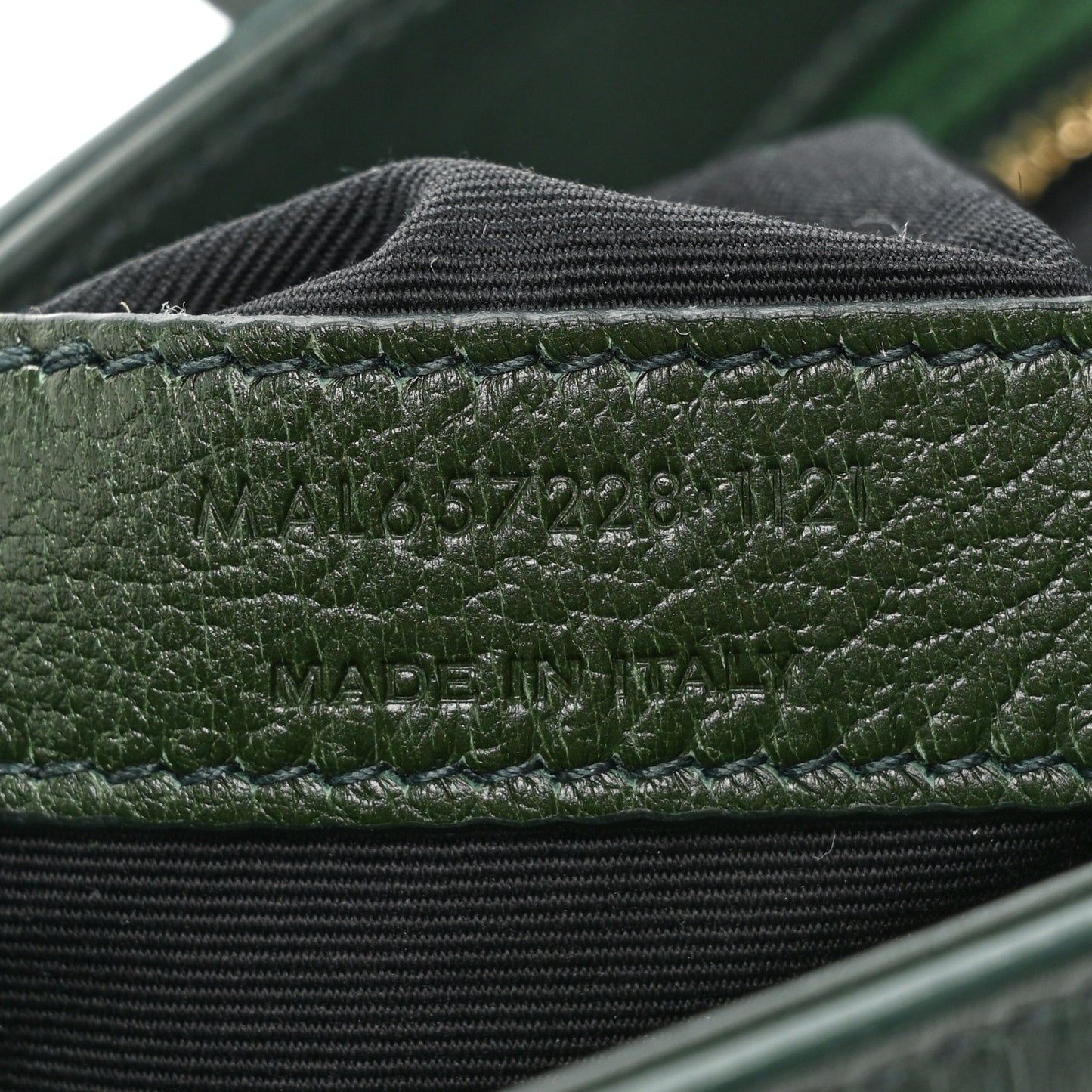 Smooth Calfskin Le 5 A 7 Hobo Vert Fonce