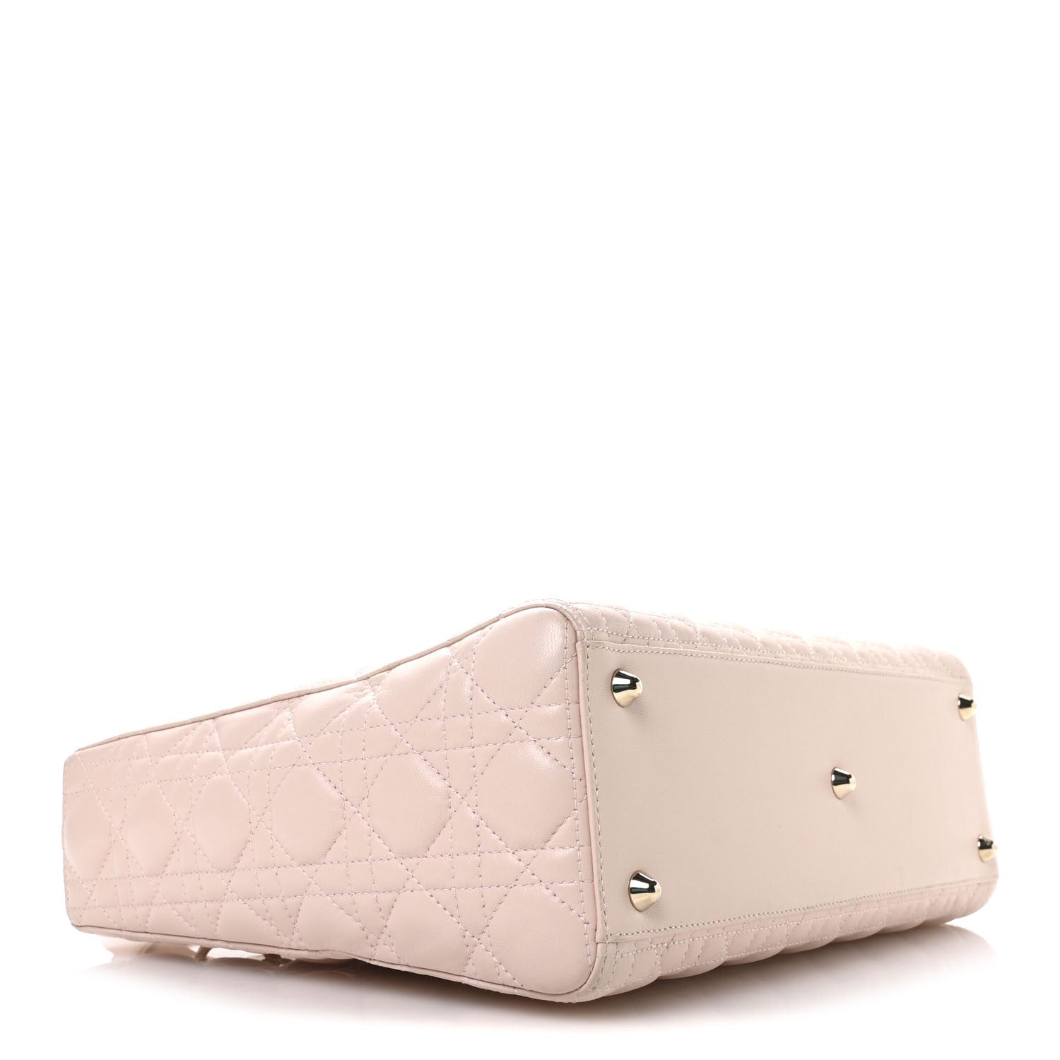 Christian Dior Lambskin Cannage Large Lady Dior Light Pink 4 of 10