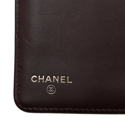 Chanel Caviar Quilted Yen Wallet Black 6 of 9