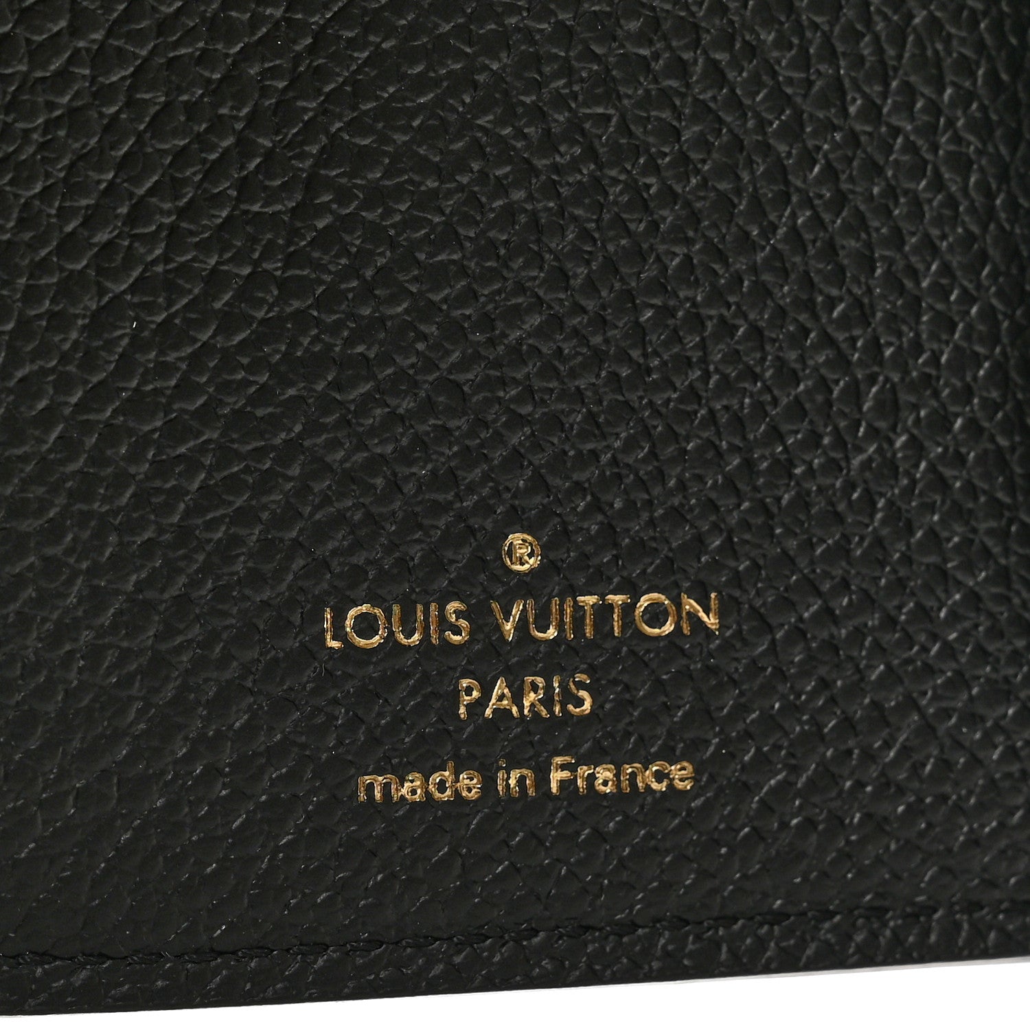 Louis Vuitton Empreinte Monogram Giant Victorine Wallet Black Beige 6 of 7