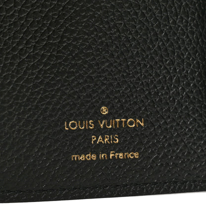 Louis Vuitton Empreinte Monogram Giant Victorine Wallet Black Beige 6 of 7