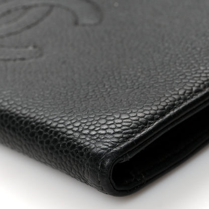 Chanel Caviar Timeless CC French Wallet Black 13 of 13