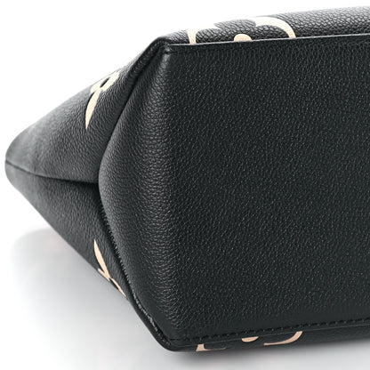 Louis Vuitton Empreinte Monogram Giant Petit Palais Black Beige 7 of 9