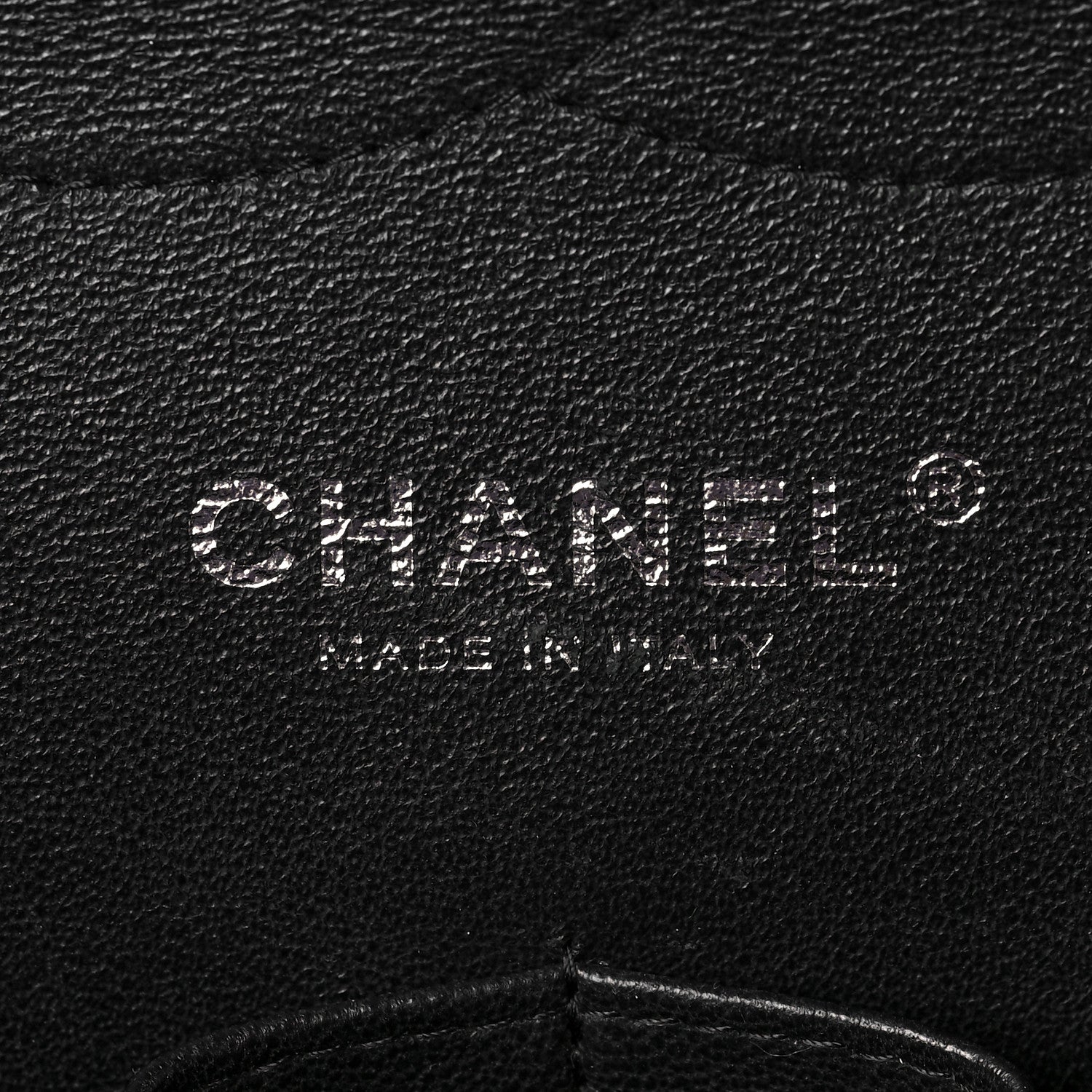 Chanel Crumpled Calfskin Quilted Jumbo Double Flap So Black 6 of 8