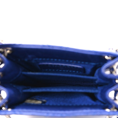 Chanel Calfskin Quilted Crossbody CC Phone Holder Dark Blue 5 of 12