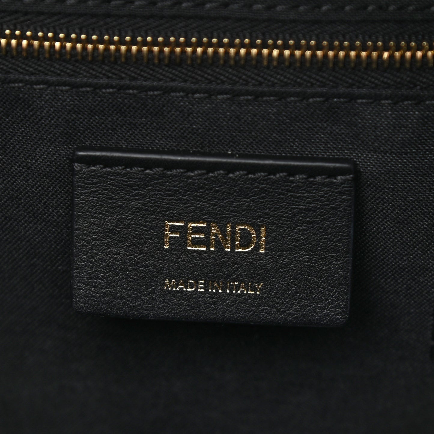 Vitello Bi-Color FF 1974 Embossed Mini Backpack Maya Black