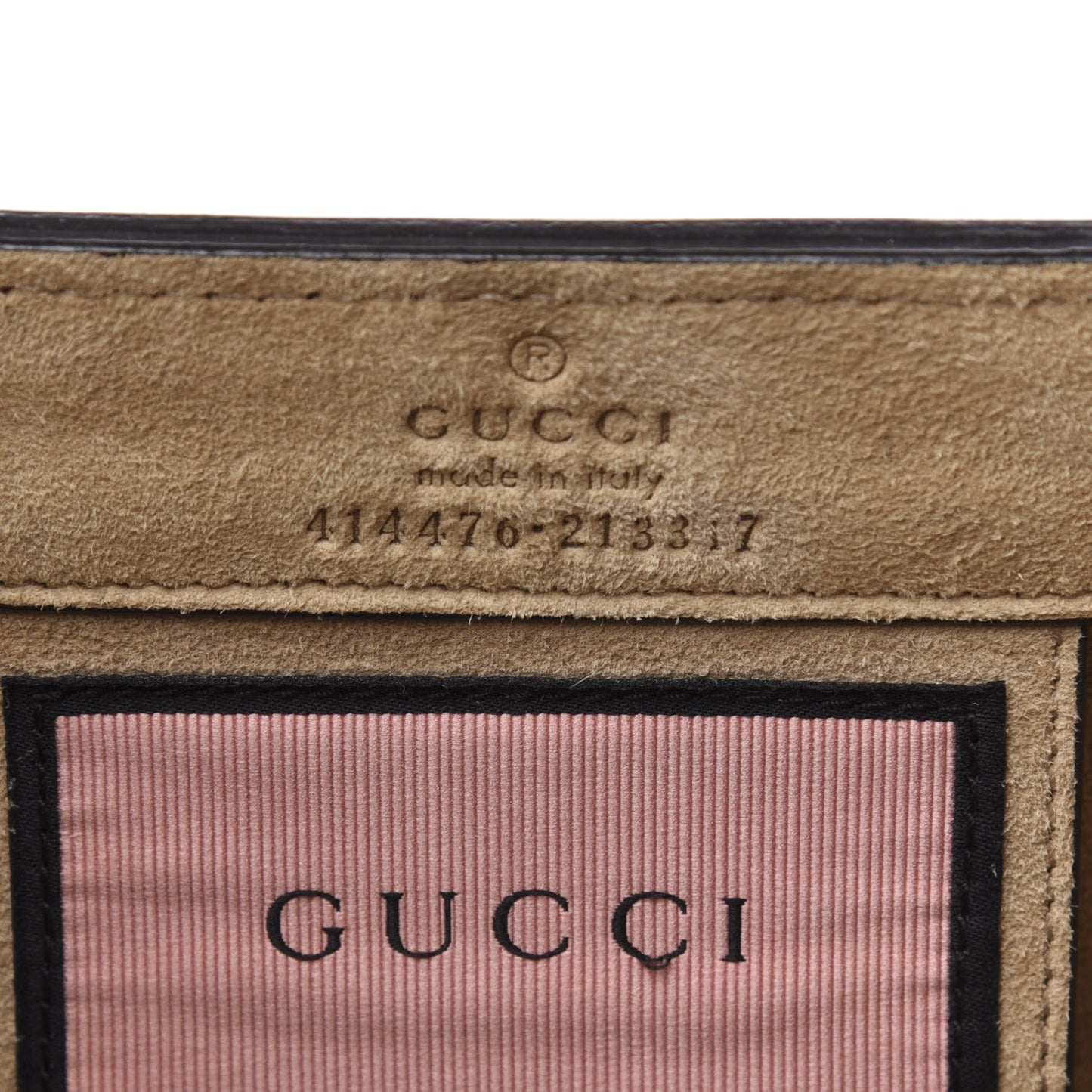 Calfskin GucciGhost Real Medium XL Tote Hibiscus Red