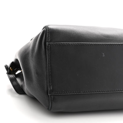 Fendi Nappa Mini Peekaboo Iconic Satchel Black 8 of 9