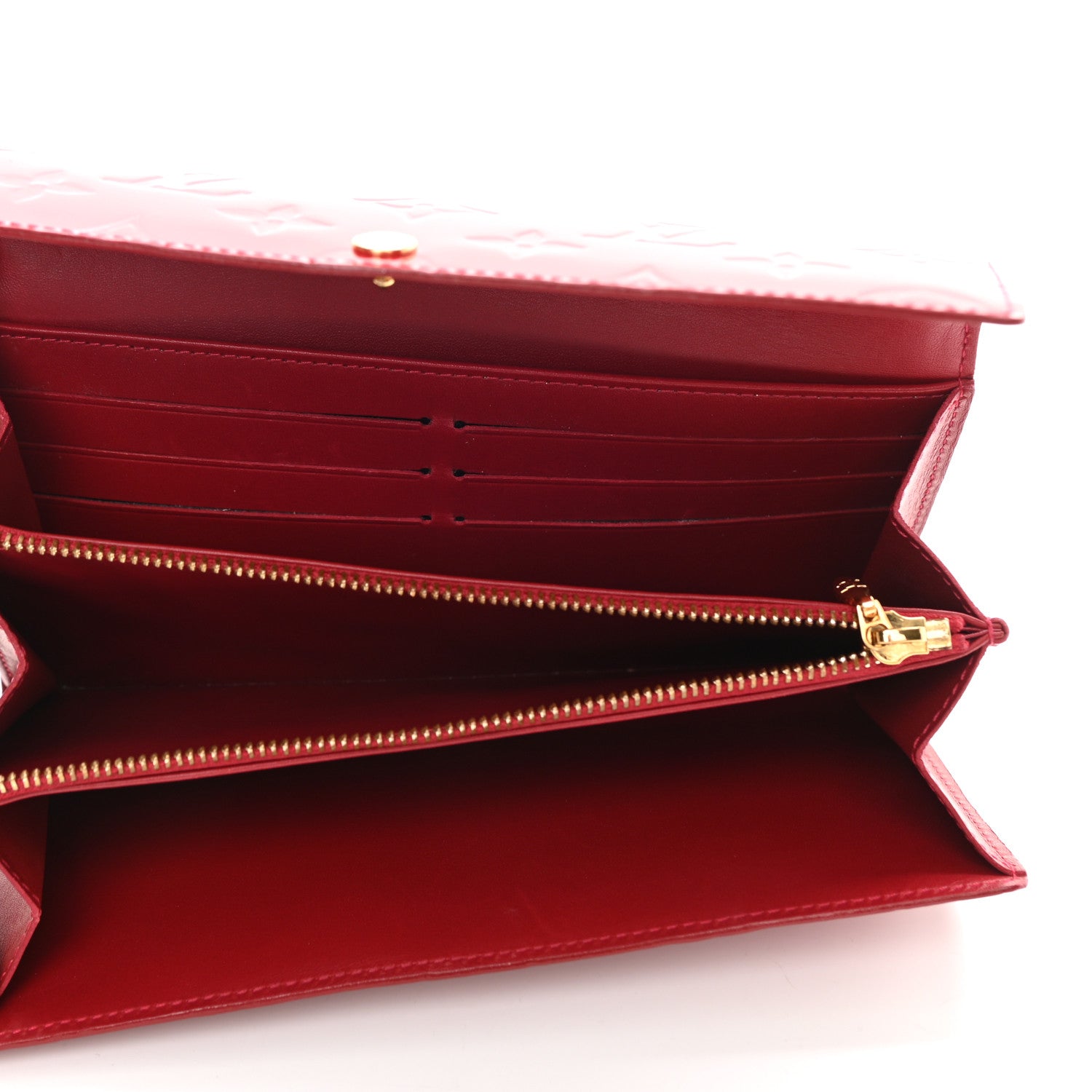 Louis Vuitton Vernis Sarah Wallet Pomme D'Amour 5 of 6