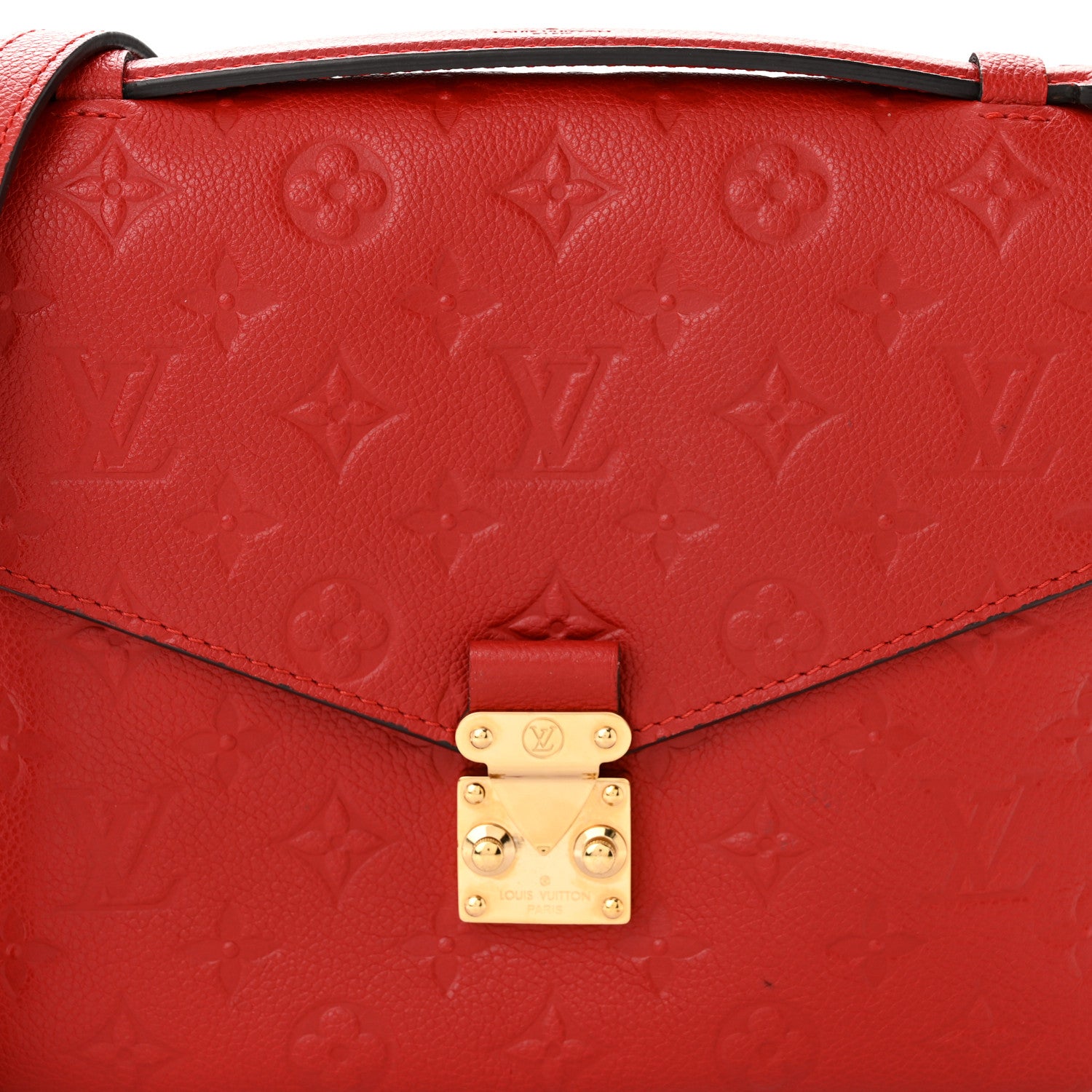Louis Vuitton Empreinte Pochette Metis Scarlet 10 of 15