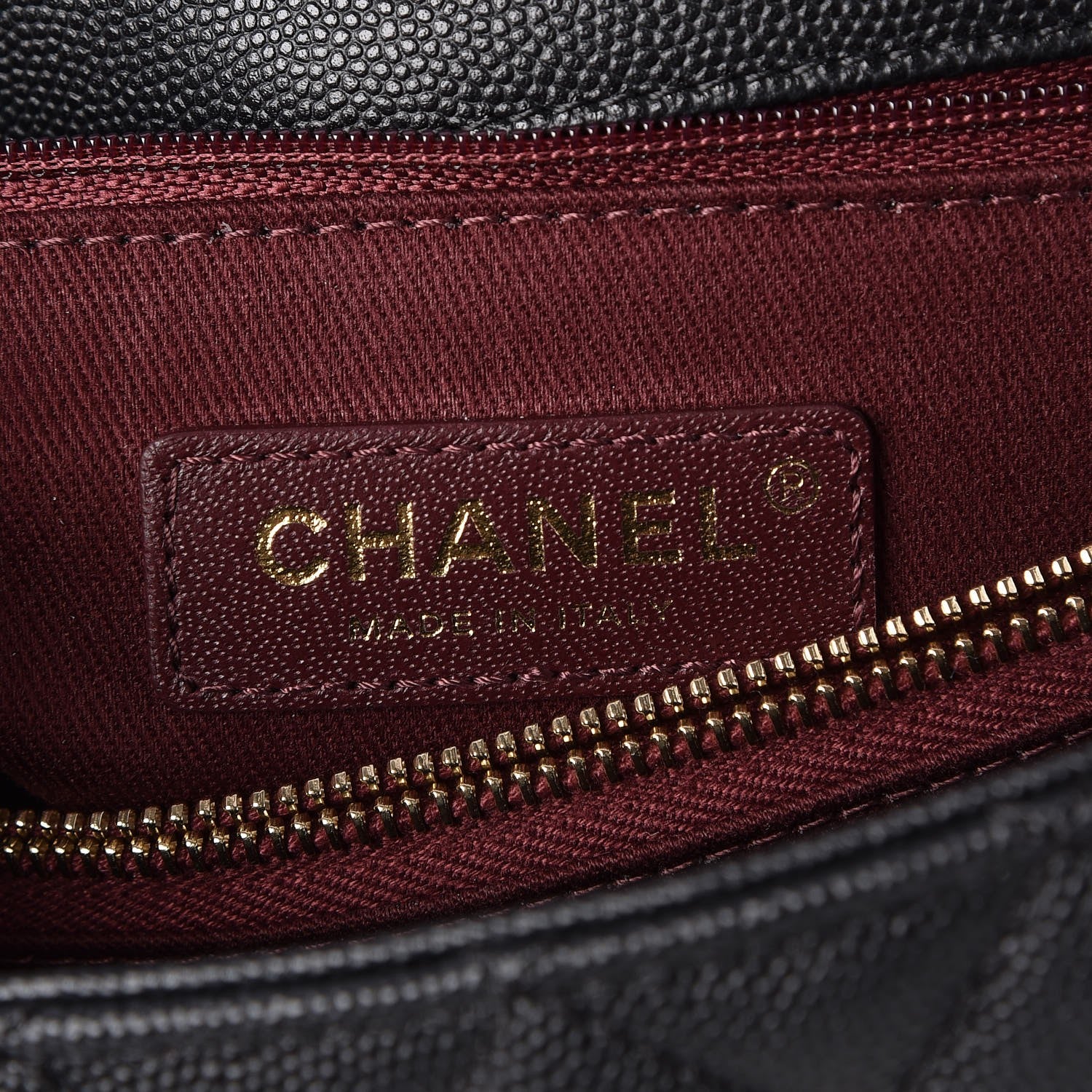 Chanel Caviar Quilted Small Coco Handle Flap Black 6 of 8
