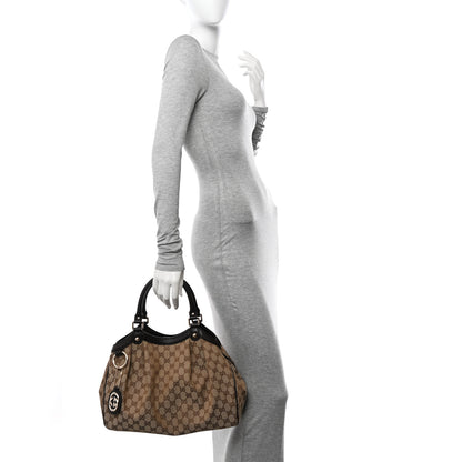 Gucci Monogram Medium Sukey Tote Dark Brown 2 of 10