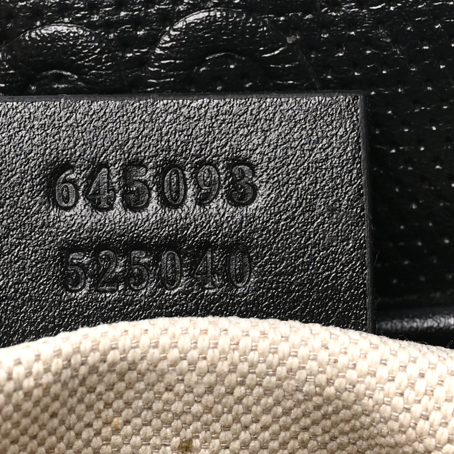 Gucci Calfskin GG Tennis Embossed Pocket Belt Bag Black 6 of 9
