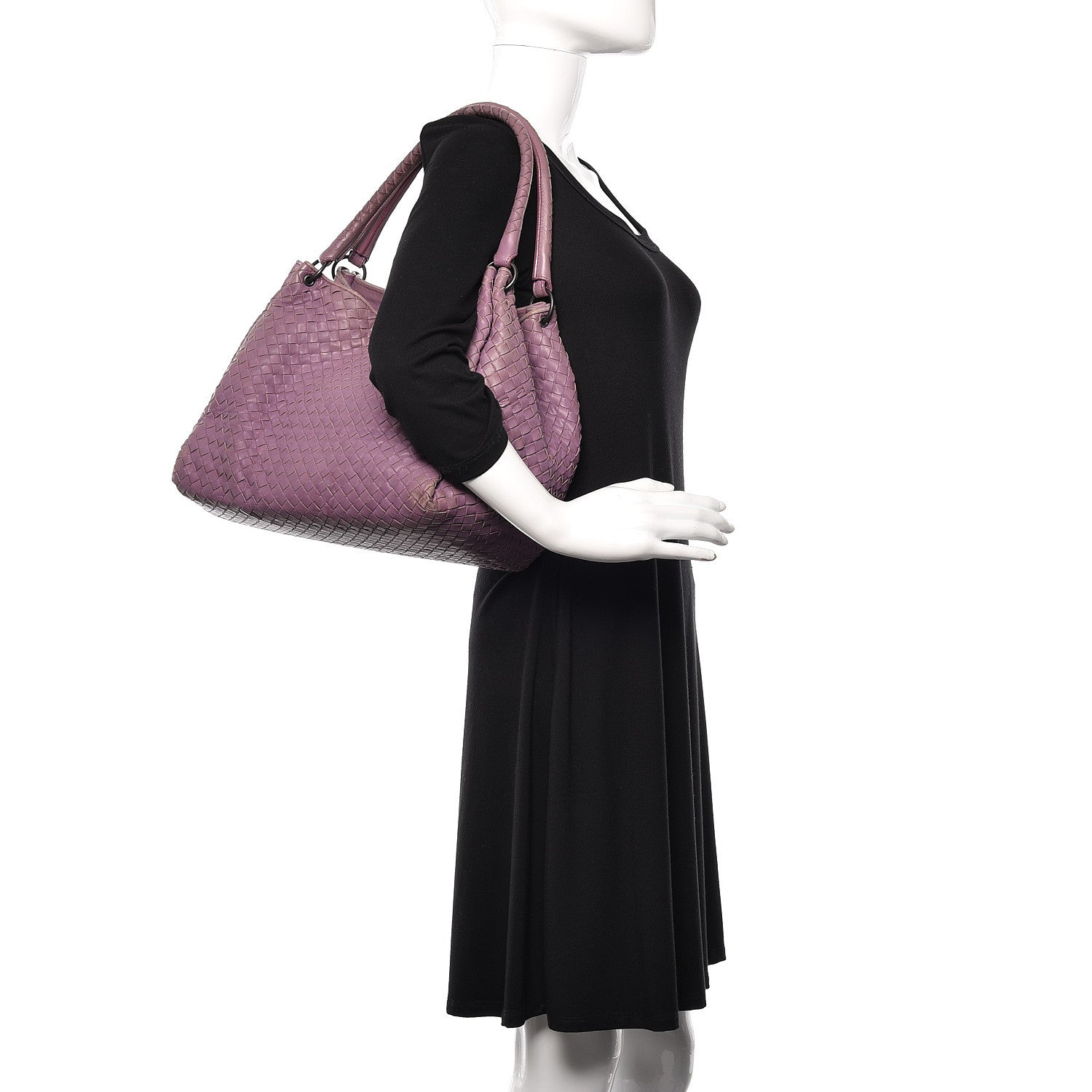 Bottega Veneta Nappa Intrecciato Parachute Bag Corot 2 of 30