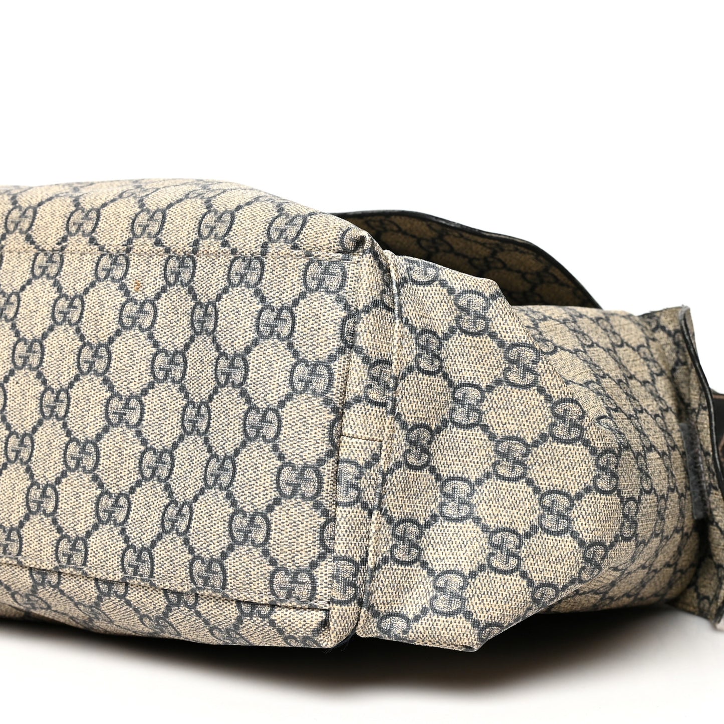 GG Plus Monogram Messenger Diaper Bag Navy