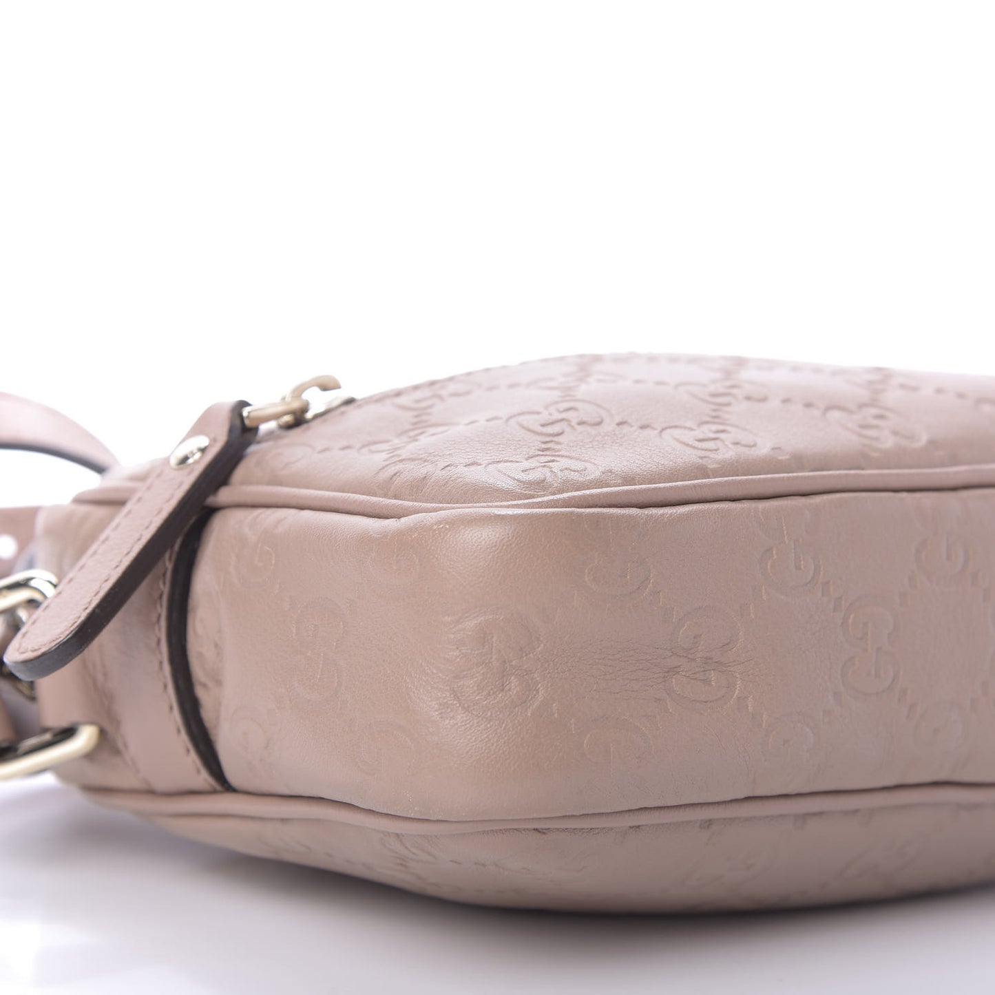 Guccissima Small Signature Camera Bag Porcelain Rose