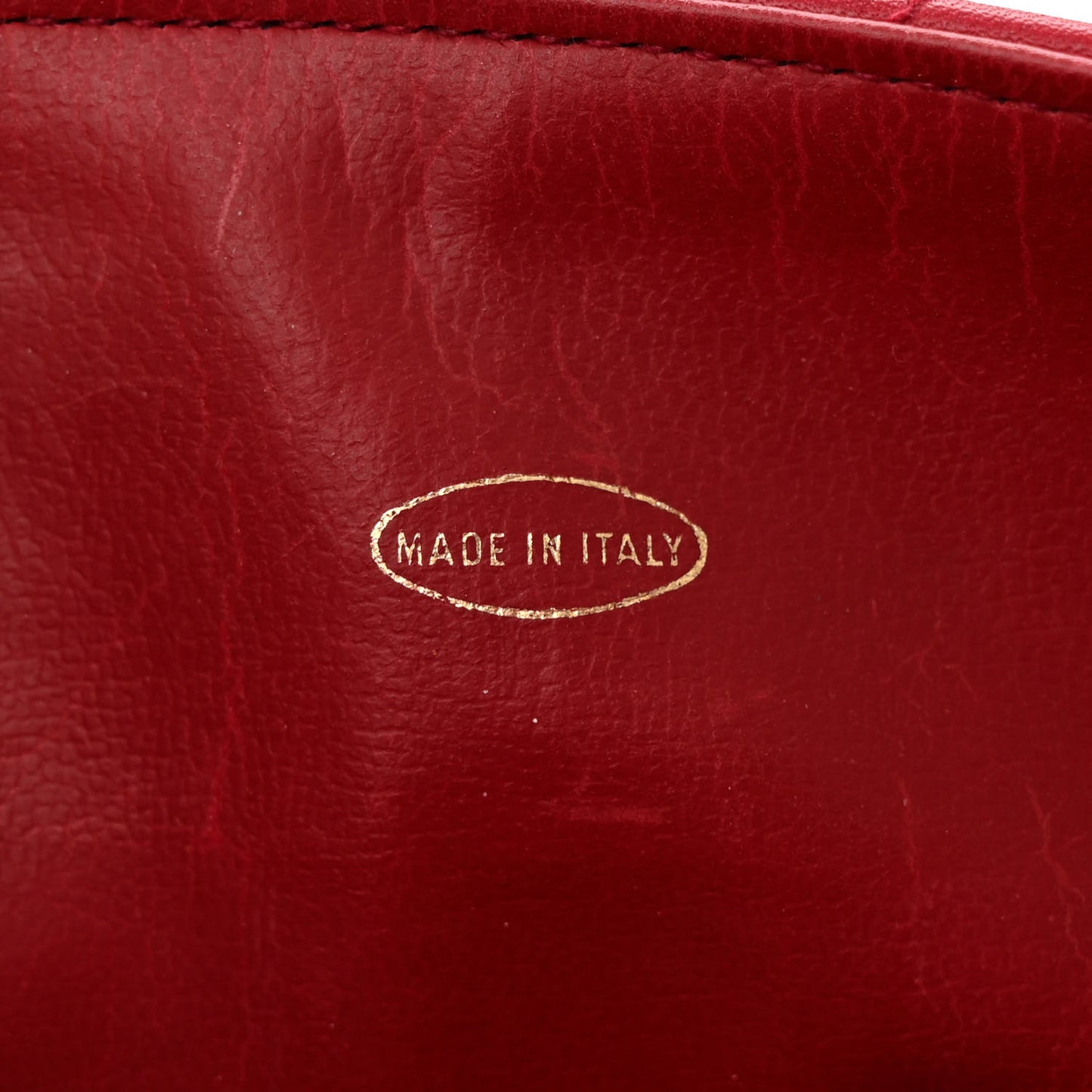 Lambskin Quilted Flap Waist Belt Bag 75 30 75 30 Red