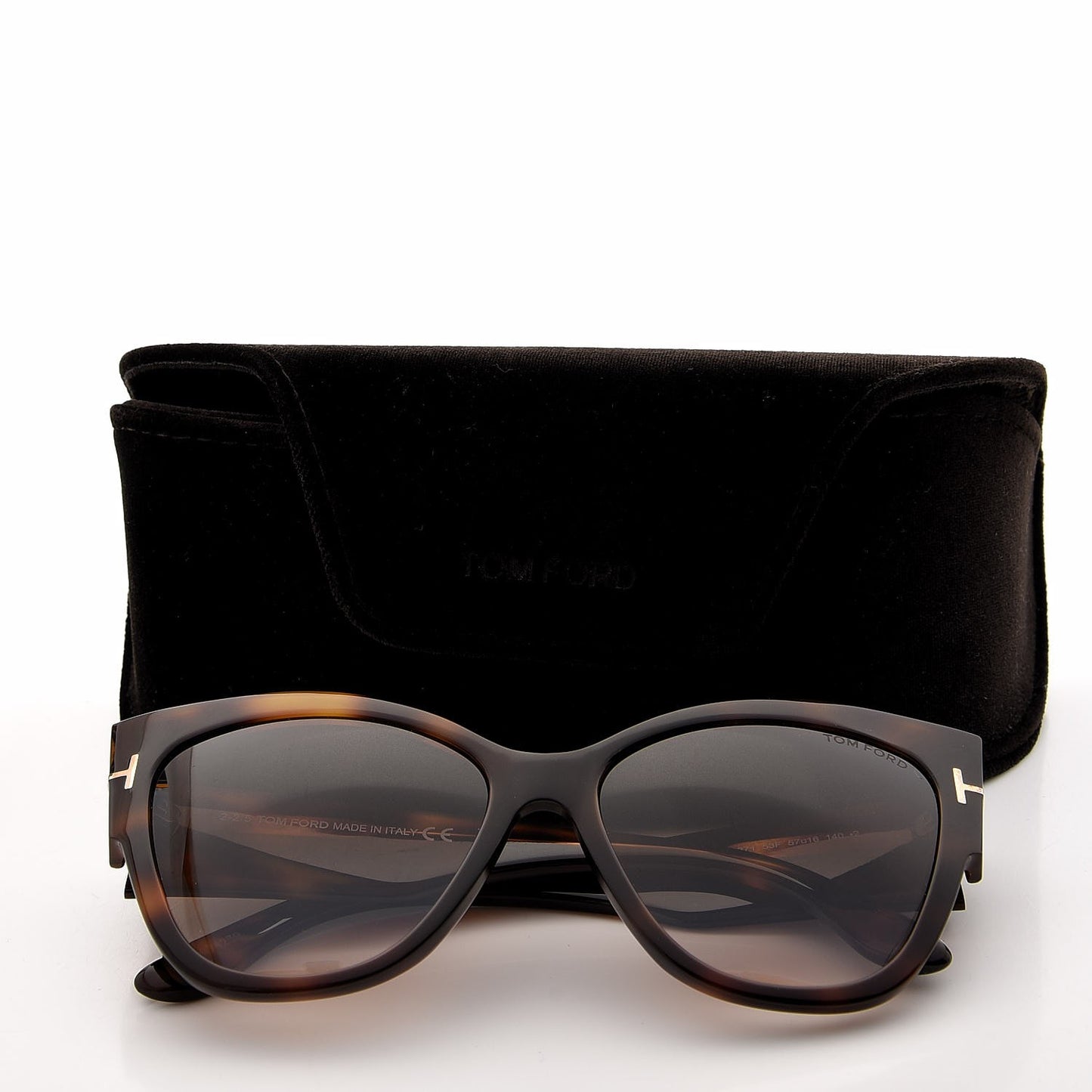 Acetate Anoushka Cat Eye Sunglasses TF371 Tortoise Shell
