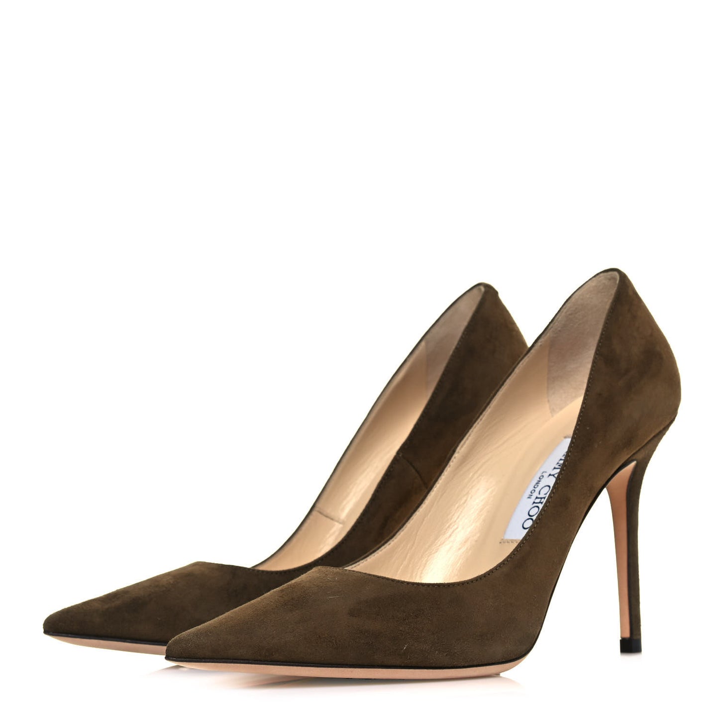 Suede Abel Pumps 38 Olive