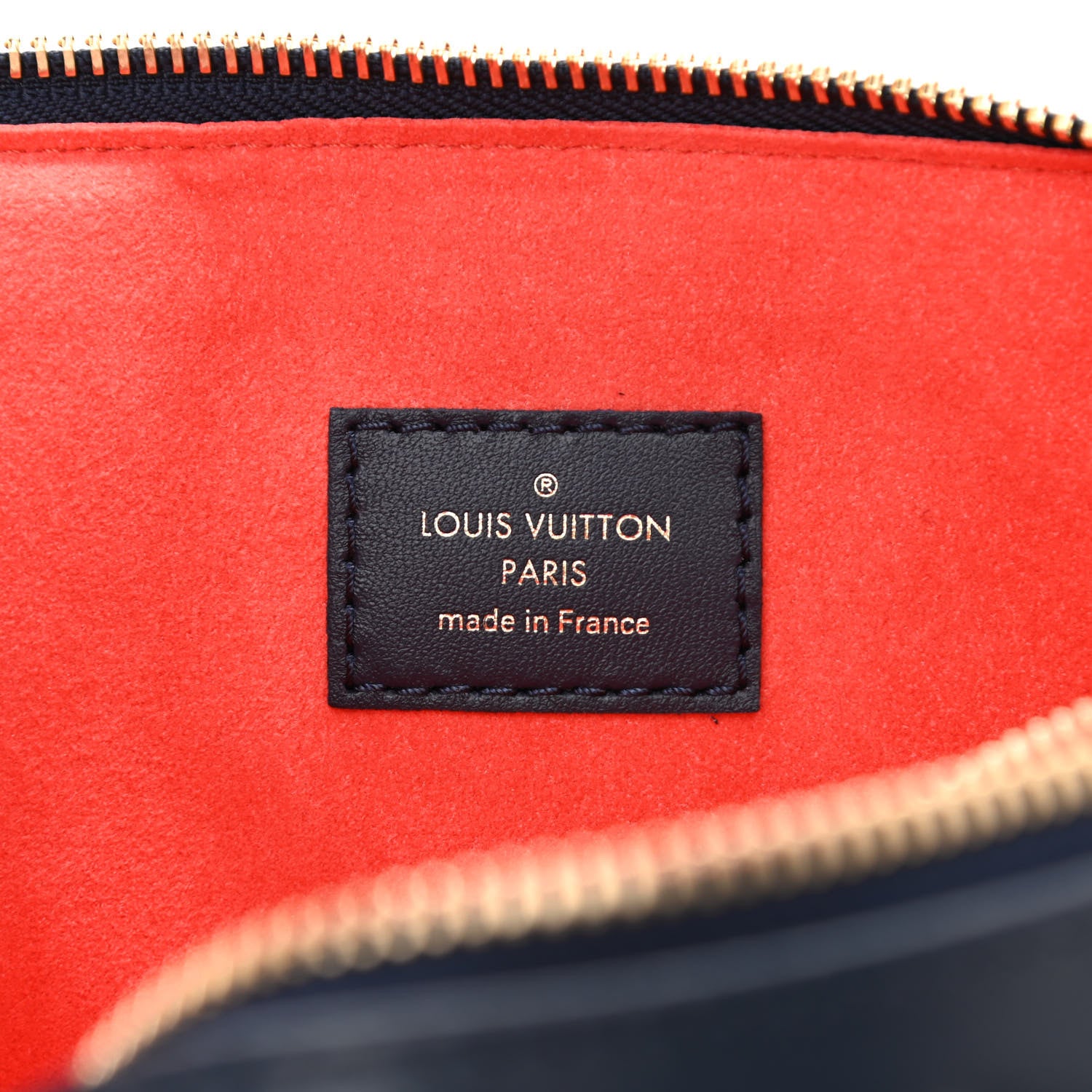 Louis Vuitton Lambskin Embossed Monogram LV Garden Coussin PM Navy 8 of 9