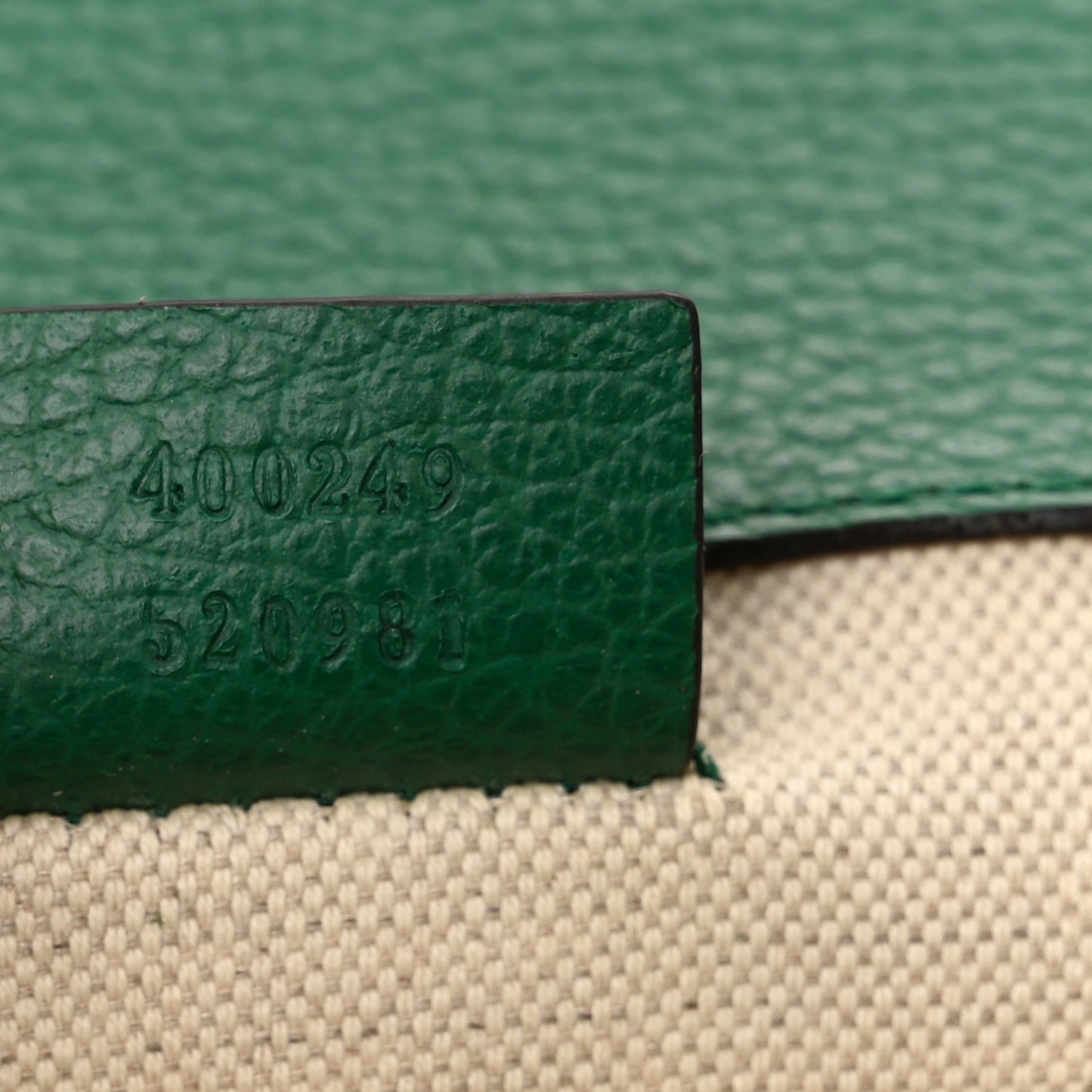 Pebbled Calfskin Small Dionysus Shoulder Bag Emerald