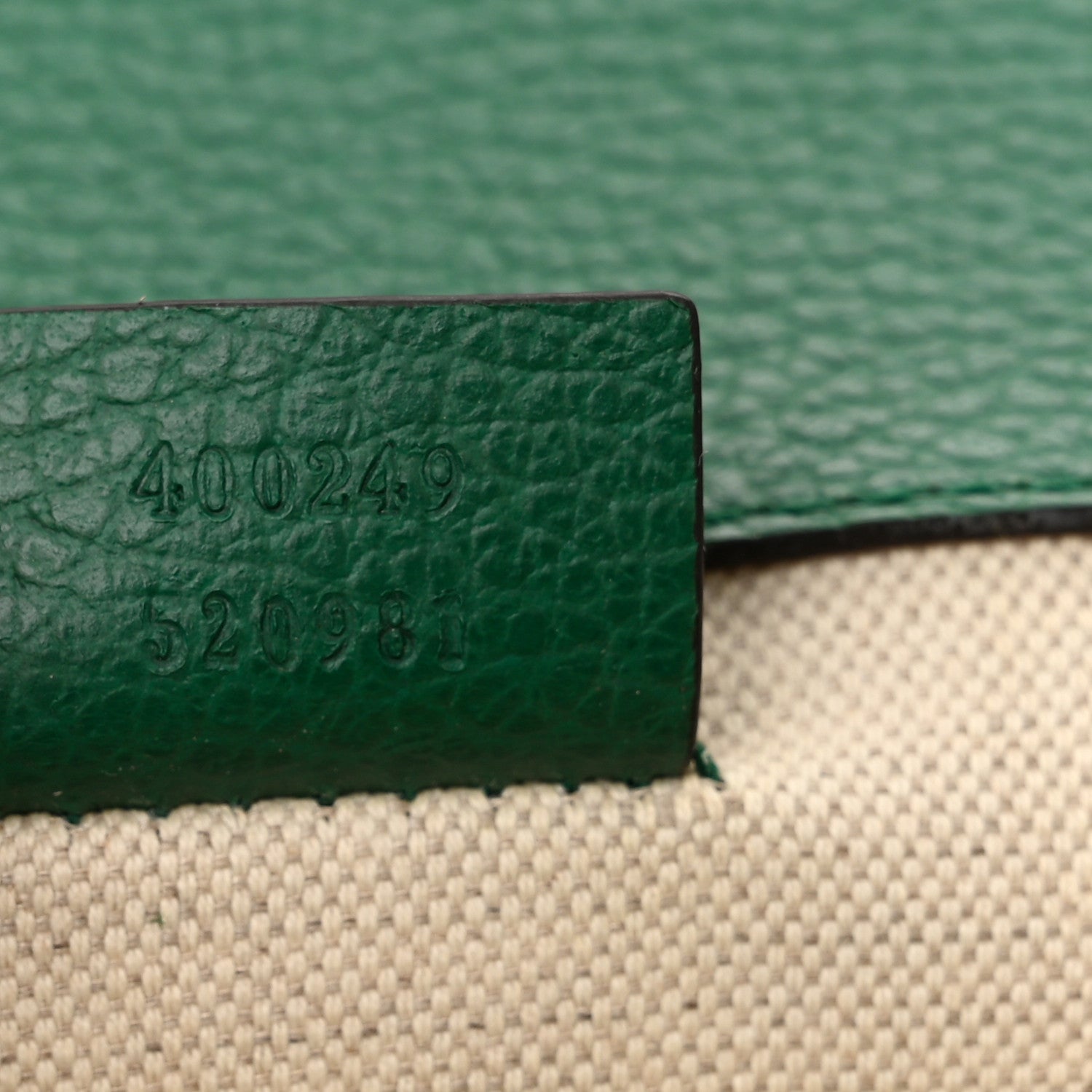 Gucci Pebbled Calfskin Small Dionysus Shoulder Bag Emerald 7 of 10